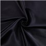 Drap Housse 180x200cm Satin Noir Bonnet 30 cm Microfibre Motif Drap de lit Soie Drap-Housse Uni Lisse Respirant pour Matelas Épa