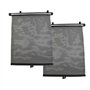 QOXEZY Lot de 2 pare-soleil rétractables pour fenêtre latérale de voiture