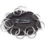 Dooisuue Sport Accessoires de Fixation de lit, Boucle de Fixation Multi-Anneaux, B-D-S-M Ceinture et Crochet en Maille Robuste, 