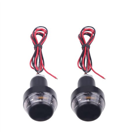 DowraP Clignotant de poignée de Moto for Guidon de 22mm