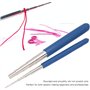 Pssopp 2 pièces mandrins d'emballage de Fil Rond Multi Anneau de Saut mandrin Bricolage Anneau de Saut mandrin Perle mandrin Out