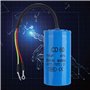 Condensateur de moteur CD60, condensateur de marche CD60 avec fil conducteur 250V AC 150uF 50 / 60Hz pour compresseur d'air à mo