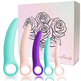 5 Pièces Exerciceur Pelvien en Silicone