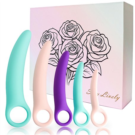 5 Pièces Exerciceur Pelvien en Silicone