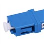 ViaGasaFamido Atténuateur d'adaptateur de Bride de coupleur de connecteur de Fibre Optique de Mode LC/UPC-5DB Unique pour Le Com