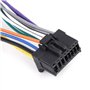 Adaptateur Iso Câble Convertisseur，16 Broches Vers Mini Câble De Câblage De Prise Iso 8 Broches ，fiche Faisceau Auto Autoradio