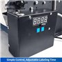 YANGYMM Etiqueteuse éLectrique pour Bouteilles Rondes, Machine D'éTiquetage, Machine à éTiqueter Les Bouteilles en Verre et Plas