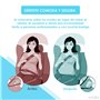 OnlyBP® Ceinture enceinte pour voiture – Adaptateur de ceinture pour grossesse de sécurité – Protège votre bébé en évitant le ri