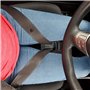 OnlyBP® Ceinture enceinte pour voiture – Adaptateur de ceinture pour grossesse de sécurité – Protège votre bébé en évitant le ri