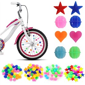288 pièces Réflecteurs de Rayons de vélo pour Enfants