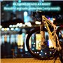 288 pièces Réflecteurs de Rayons de vélo pour Enfants, Perles de Rayons de vélo colorées, décorations, réflecteurs de Rayons de 