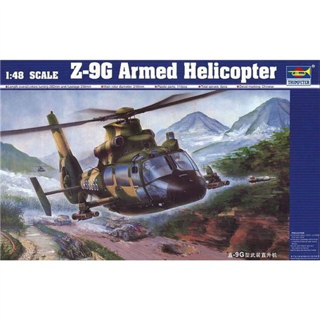 Trumpeter 02802 modèle Kit de Z 9 g armés Helicopter