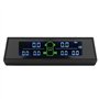 Aukson Systèmes de Surveillance de la Pression des pneus Détecteur TPMS de Solaire avec capteur Externe LCD 6 pour VR
