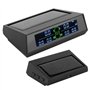 Aukson Systèmes de Surveillance de la Pression des pneus Détecteur TPMS de Solaire avec capteur Externe LCD 6 pour VR
