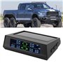 Aukson Systèmes de Surveillance de la Pression des pneus Détecteur TPMS de Solaire avec capteur Externe LCD 6 pour VR