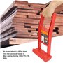 Poignée antidérapante en caoutchouc, gypse pour panneau de 80 kg, porte-outils pour cloisons sèches,