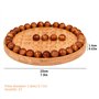KITCISSL Jeux de Societes Adultes Solitaire en Bois Activité Cognitive Diamant Chess Jeux de Plateau Puzzle Solitaire Board Jeu 
