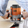 BLACK+DECKER KW1200E-QS Defonceuse 1200W - 7 accessoires 129,99 €