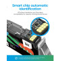 4 Pack Cartouches 924XL avec Puce Compatible pour HP 924 EvoMore 924E 924XL pour HP OfficeJet Pro 8120 8122 8123 8125 8128 8130 