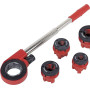 Rothenberger Industrial 070669E Super Cut Coffret Cage porte Filiére avec 4 Tetes 1/2" - 3/4" - 1" 4"
