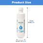 DASNTERED Filtre à eau universel pour réfrigérateur LG LT1000P, 3 pièces, compatible Kenmore 9980, éliminateur de contaminant...