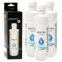 DASNTERED Filtre à eau universel pour réfrigérateur LG LT1000P, 3 pièces, compatible Kenmore 9980, éliminateur de contaminant...