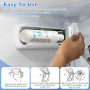 DASNTERED Filtre à eau universel pour réfrigérateur LG LT1000P, 3 pièces, compatible Kenmore 9980, éliminateur de contaminant...