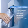 DASNTERED Filtre à eau universel pour réfrigérateur LG LT1000P, 3 pièces, compatible Kenmore 9980, éliminateur de contaminant...