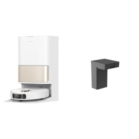 DREAME L10s Pro Ultra Heat Robot Aspirateur Laveur, Extension de serpillière, Auto-Nettoyage Automatique des serpillières + Kit 