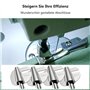 JINJUMEI Lot de 5 Accessoires pour Machine à Coudre,1 Guide de Couture Magnétique+4 pcs Sewing Rolled Hemmer Foot(7-10mm), Outil