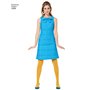 Simplicity Patron de Couture 1609 : Robe Vintage des années 1960, Taille Papier, Blanc, H5 (34-38-40-42)