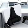 Fellowes Support Dorsal Premium Professional Series, Soutien Lombaire Ergonomique, Mousse en mémoire de Forme, Protection antiba