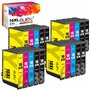 Compatible Cartouches d'encre Remplacement pour Epson 16XL pour Workforce WF-2510 WF-2760 WF-2750 WF-2660 WF-2630 WF-2650 WF-253