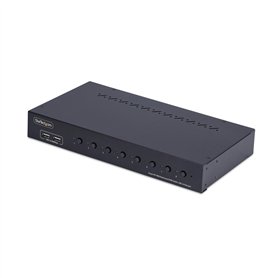 StarTech.com Commutateur KVM DisplayPort 8 Ports avec Kit de Montage en Rack 1U