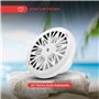 Pyle PLMRW10 Passive subwoofer 250W Blanc subwoofer/caisson de basses - Subwoofers/caissons de basses (250 W, Caisson de basse p