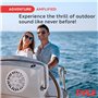 Pyle PLMRW10 Passive subwoofer 250W Blanc subwoofer/caisson de basses - Subwoofers/caissons de basses (250 W, Caisson de basse p
