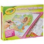 CRAYOLA Bloc de traçage lumineux – Rose – Alimentation LED brillante dans une tablette ultra fine