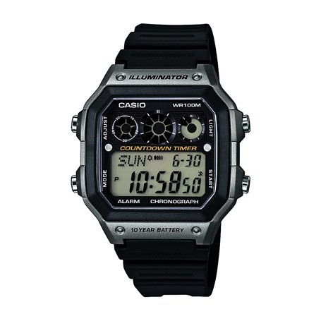 Casio Homme Digital Quartz Montre avec Bracelet en Plastique AE-1300WH-8AVCF