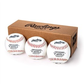 Rawlings T- Balls Off Boîte de 3 balles de Baseball Unisexe