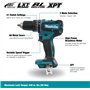 Perceuse à percussion 18V LXT (machine seule) en MAKPAC - MAKITA DHP485ZJ