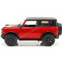 Maisto 531456 Ford Bronco Wildtrak, échelle 1:18, rouge