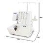 Juki Machine de surjeteuse MO-114D