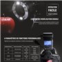 NEEWER RF1-C Flash Annulaire Macro Compatible avec Canon, Flash Annulaire E-TTL 76W GN15 5600K, Sortie 1-1/128, Sync Avant/Arriè