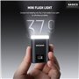 lumière de Remplissage 5600 K avec écran LCD