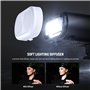 NEEWER Basics N12 Mini Flash pour Appareil Photo, lumière de Remplissage 5600 K avec écran LCD, Compatible avec Les appareils Ph