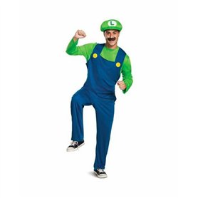 Déguisement pour Adultes Luigi super mario bros. L/XL