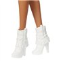 Barbie - Poupée Barbie Fashionistas Robe Argentée avec chapeau de cowboy - Barbie - HYT95