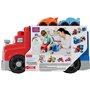 MEGA BLOKS - Camion Course et Construction - Coffret avec 19 pieces - MEGA Bloks - JFR29