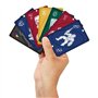 UNO - Jeu de cartes Rouge Rubis - 80eme anniversaire de Mattel - Pour toute la famille - UNO - JGK30