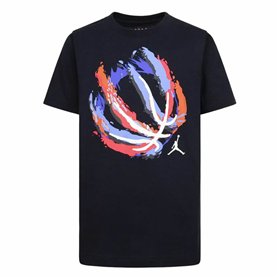 T shirt à manches courtes Enfant Jordan Jdb Bball Fire Ss Noir